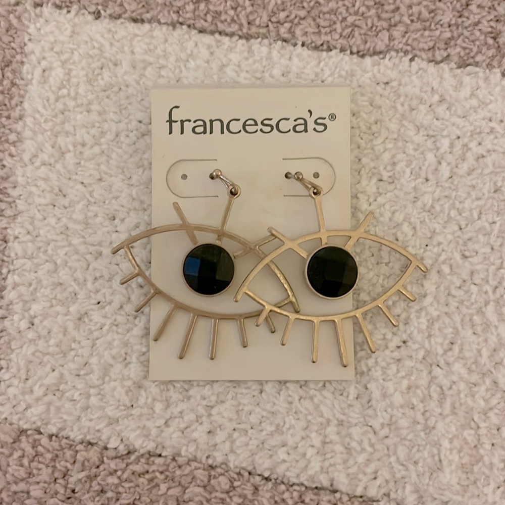 Eyelash Earrings